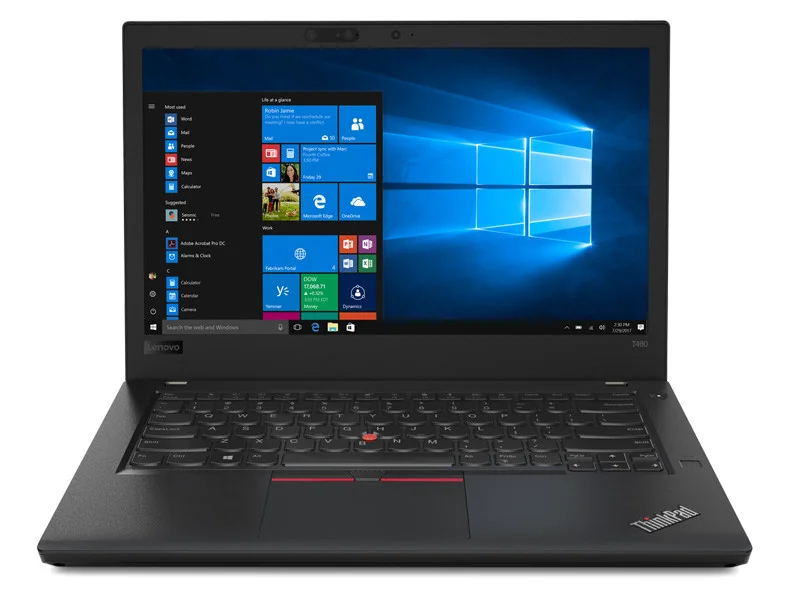 Lenovo ThinkPad T480 reference photo